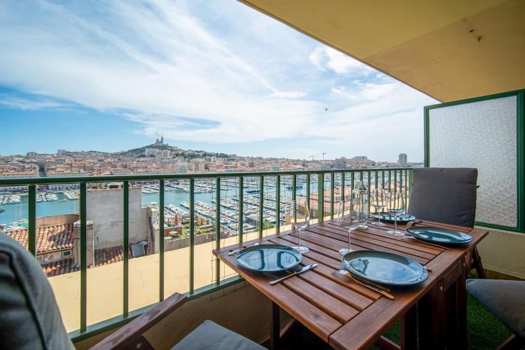 Terrace Apartment Old Port Exceptional View Marseilles Exterior foto