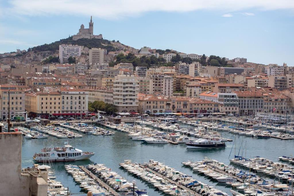 Terrace Apartment Old Port Exceptional View Marseilles Exterior foto
