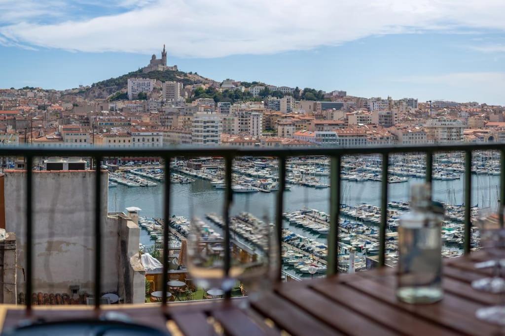 Terrace Apartment Old Port Exceptional View Marseilles Exterior foto
